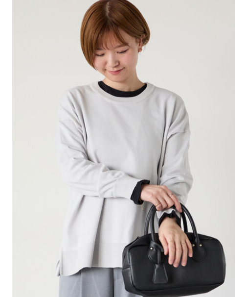 無地/柄アソートクルーネックニット