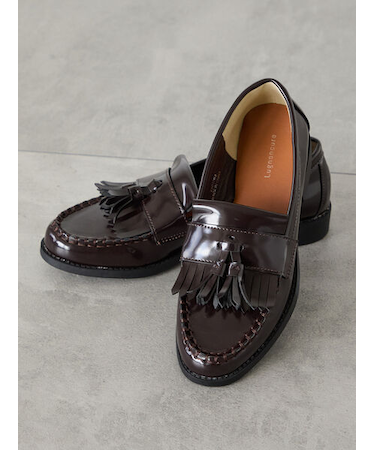 タッセルローファー