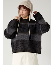 マルチデザインボーダーニット