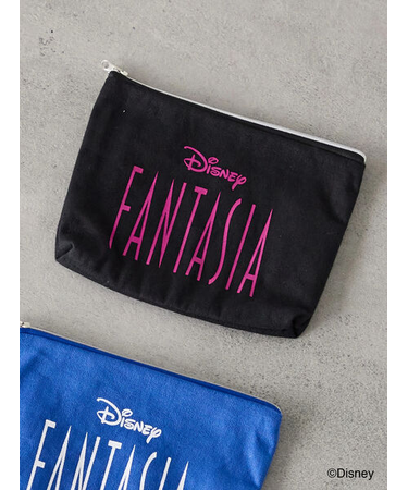 【Disney】FANTASIA/ロゴプリントポーチ