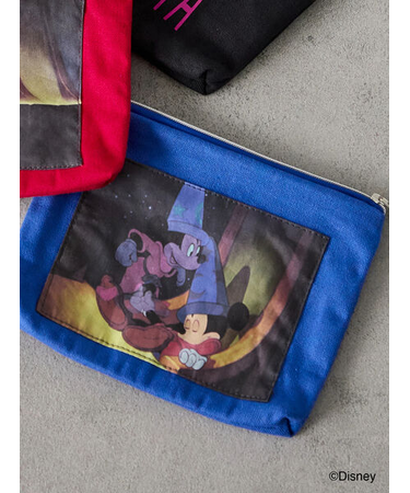 【Disney】FANTASIA/ロゴプリントポーチ