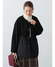 ボアキルト切替コート