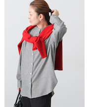 アソート起毛バンドカラーチュニック