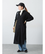 アソート起毛シャツワンピース