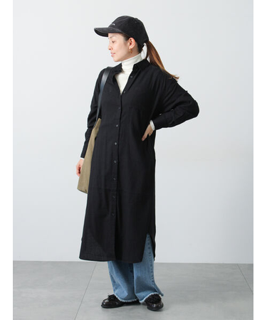 アソート起毛シャツワンピース