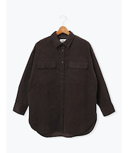 コーデュロイオーバーシャツ