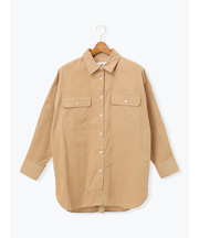 コーデュロイオーバーシャツ