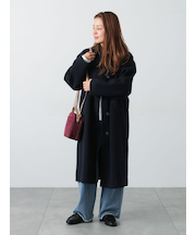 ウールライクステンカラーコート