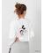 【Disney】Mickey Mouse/プリント長袖Tシャツ