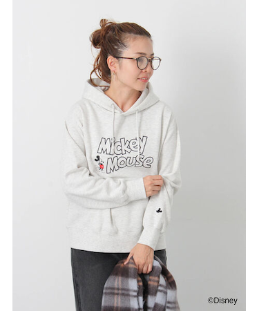 【Disney】Mickey Mouse/プリントパーカー