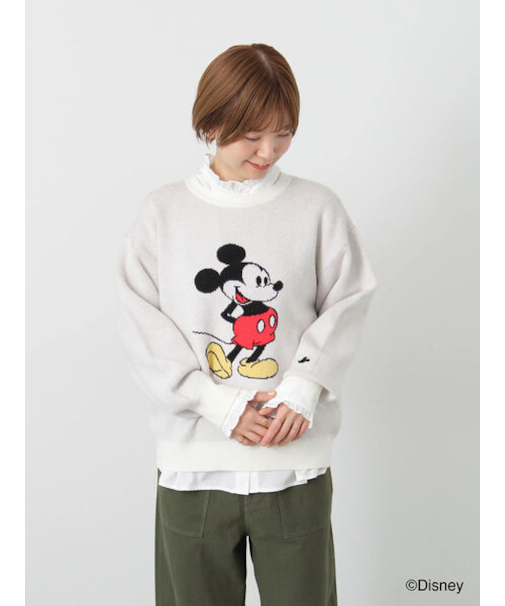 【Disney】Mickey Mouse/ジャカードニット