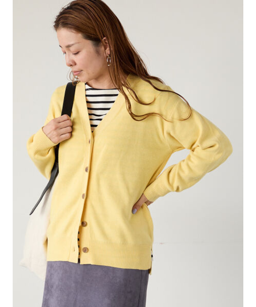 もちもちVネックカーディガン