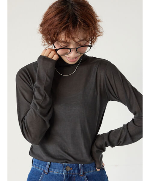 シアーテレコハイネックインナー