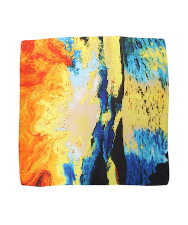 ニュアンス柄スカーフ