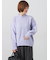 ウール混ふわふわハイネックニット