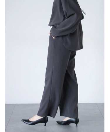 【セレモニーアイテム】ジョーゼットパンツ(セットアップ可)