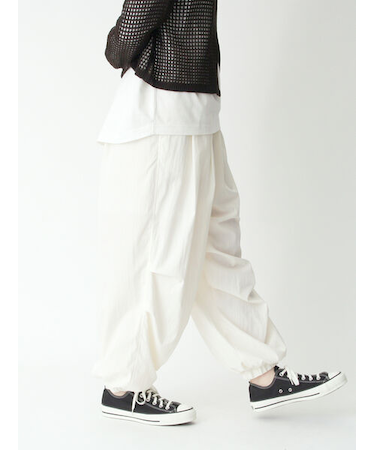 ワッシャーバルーンパンツ