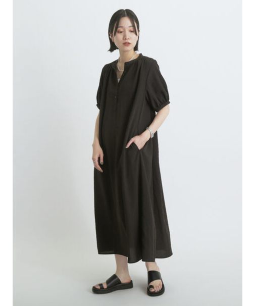 ワッシャーAラインワンピース