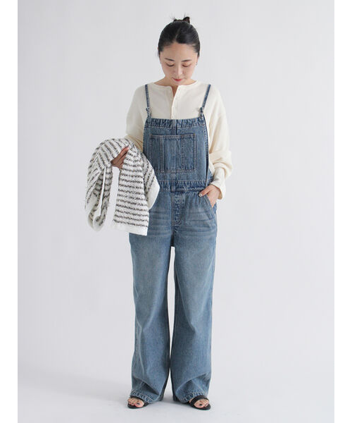 サロペット（ブルー）の通販｜&mall（アンドモール）三井