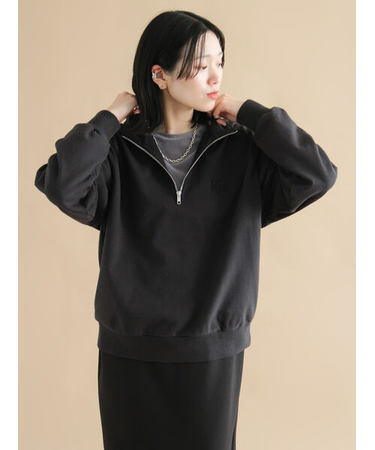 【Healthknit】ハーフジッププルオーバー