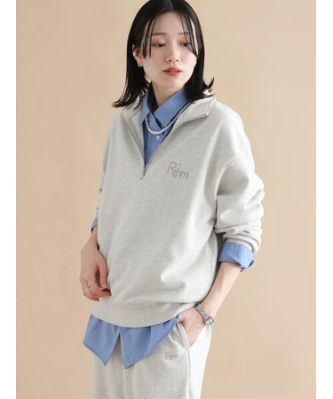 【Healthknit】ハーフジッププルオーバー