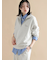 【Healthknit】ハーフジッププルオーバー