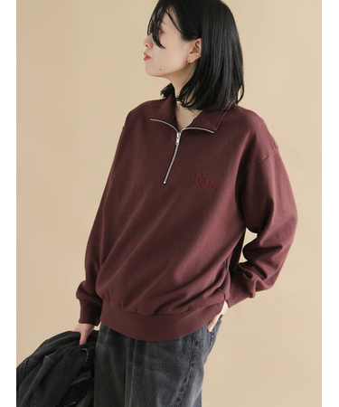 【Healthknit】ハーフジッププルオーバー