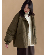 レザーライクミリタリージャケット