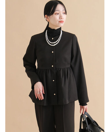 ペプラムジャケット