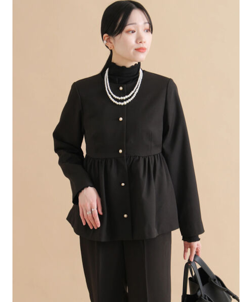 ペプラムジャケット