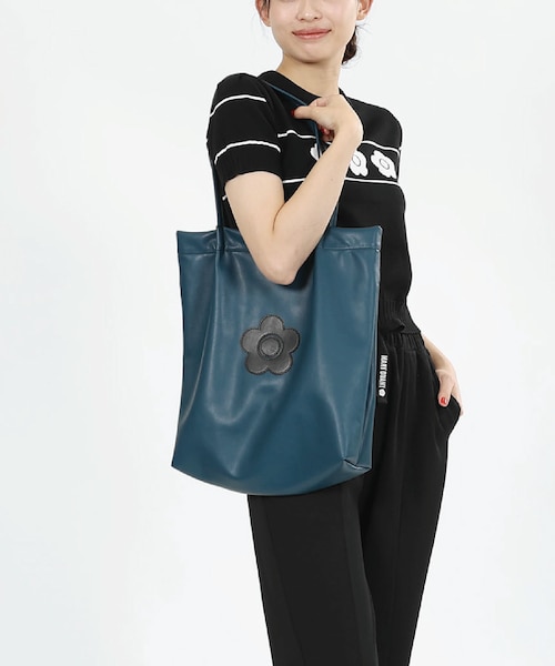すぐにお届け♪*MARY QUANT*デイジーパッチソフト トート デイジーパッチソフト トート（トートバッグ）｜MARY QUANT