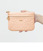 キルトフォームデイジー 2ファスナーポーチ