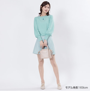 ロングリブパール ニット