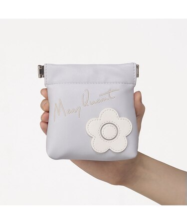 サインロゴデイジーパッチ バネクチポーチ