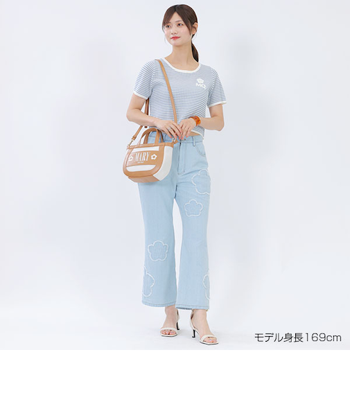 MQロゴボーダーバックリボン プルオーバー