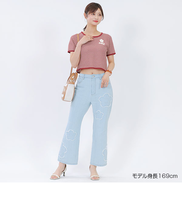 MQロゴボーダーバックリボン プルオーバー