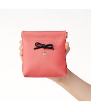 サフィアーノリボン バネクチポーチ