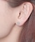 ロゴデイジーキャッチ ピアス