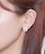 デイジーシェイプドパール ピアス