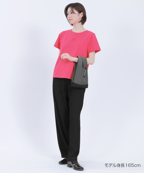 ピンクグリッターロゴ Tシャツ