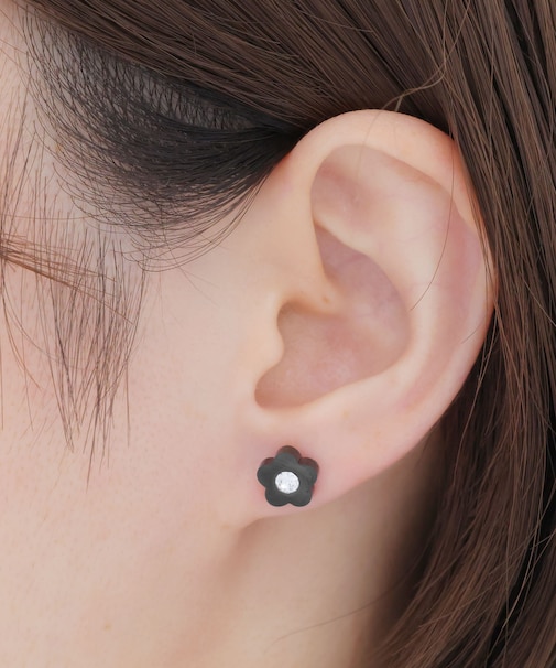 プチデイジーステンレス ピアス