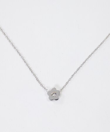 プチデイジーステンレス ネックレス