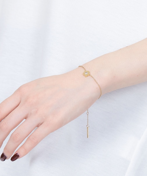 プチデイジーステンレス ブレスレット