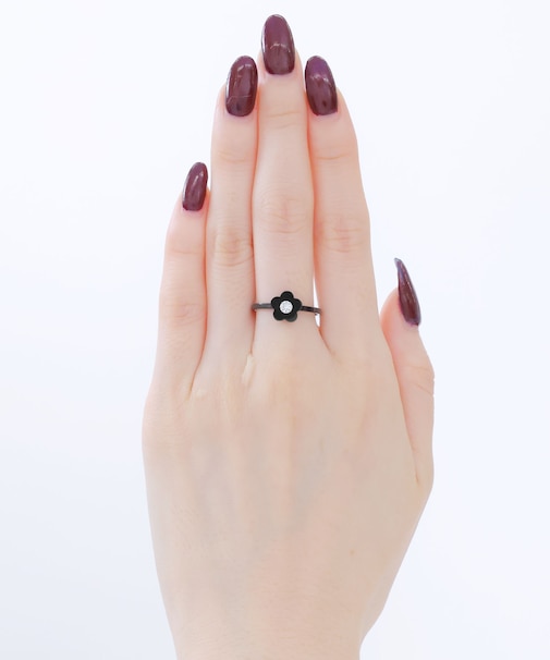 プチデイジーステンレス リング