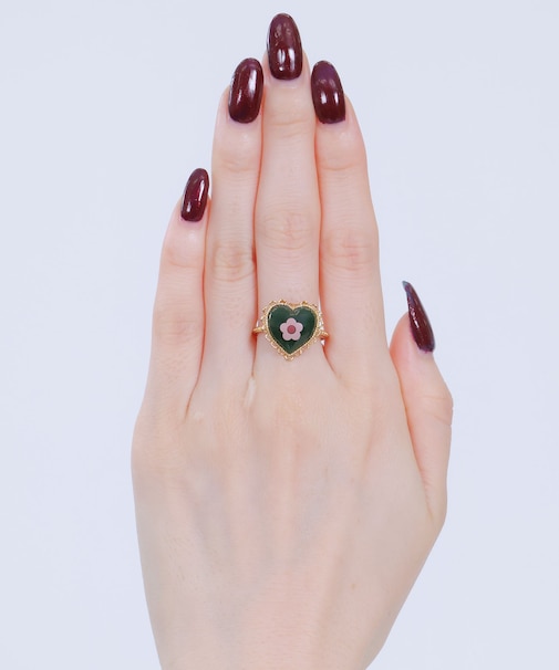 アンティークハート リング