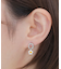 アクセントカラービジュー ピアス