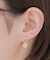 アクセントカラービジュー ピアス