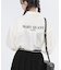 バックロゴシャツ ブラウス