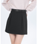 レトロロゴバックル ミニスカート