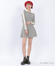 KANGOL×MQニット ワンピース